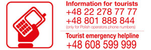 telefon bezpieczenstwa dla turystow